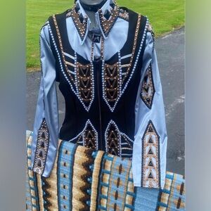 Day Shirt, Vest & Matching Show Pad by Diamond Designs